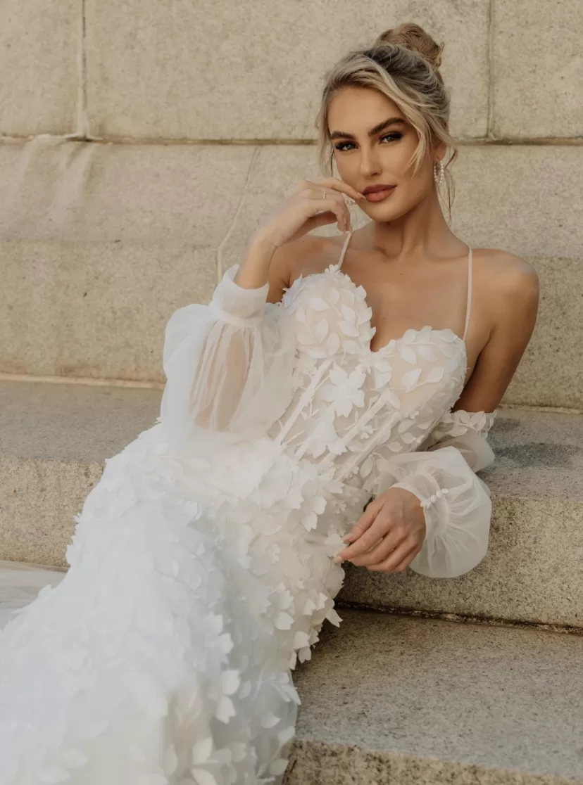 Paris - Kate Gubanyi hand-made wedding dresses