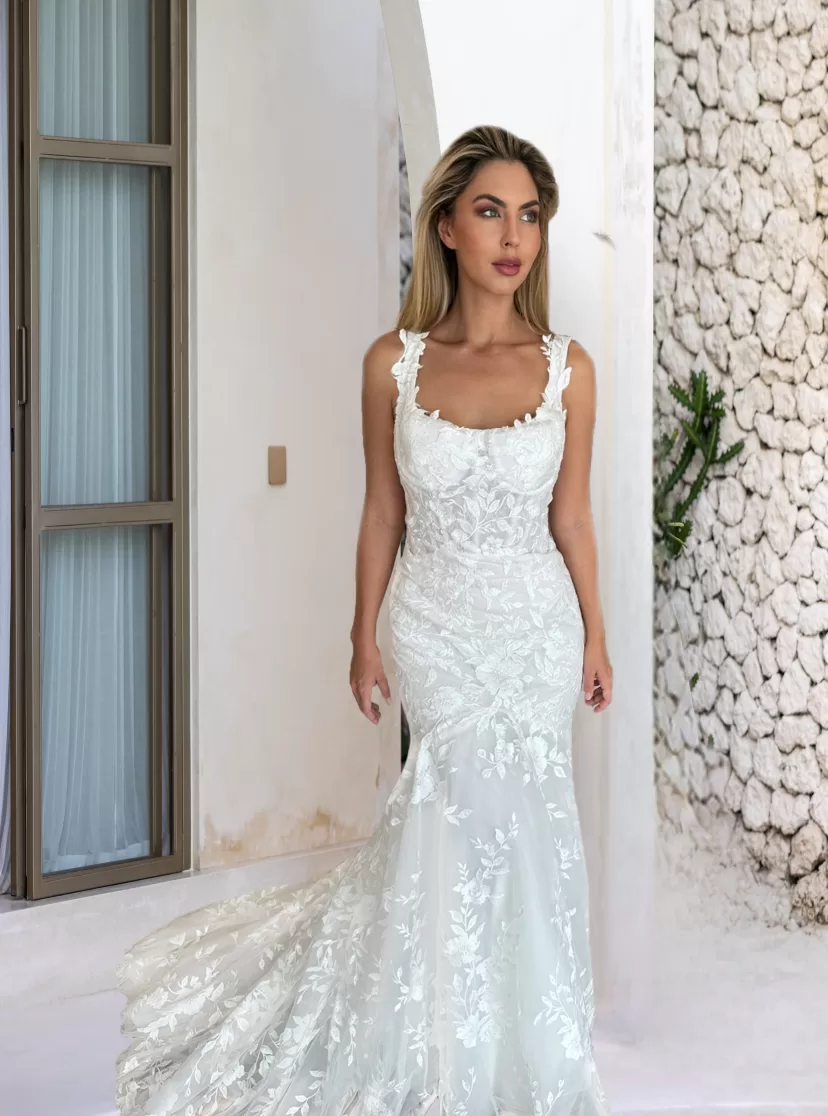 Claudia // Size 12 & Size 16 - Kate Gubanyi hand-made wedding dresses