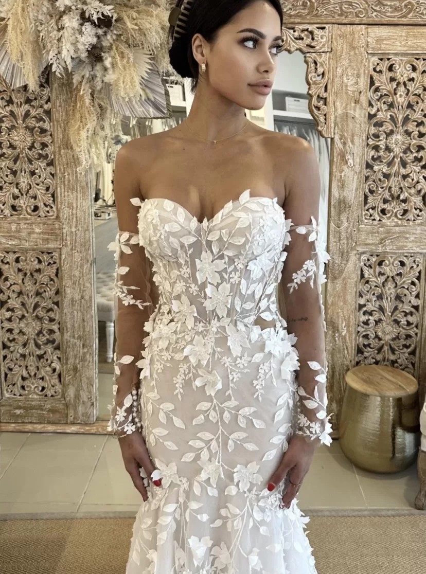 Priya // Size 10 & 12 - Kate Gubanyi hand-made wedding dresses