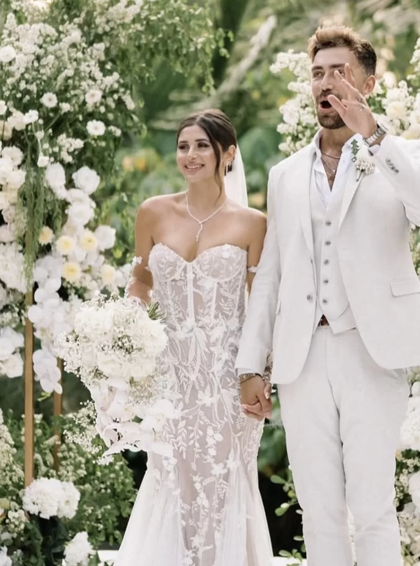 Goddess // Size 10 Nude - Kate Gubanyi hand-made wedding dresses