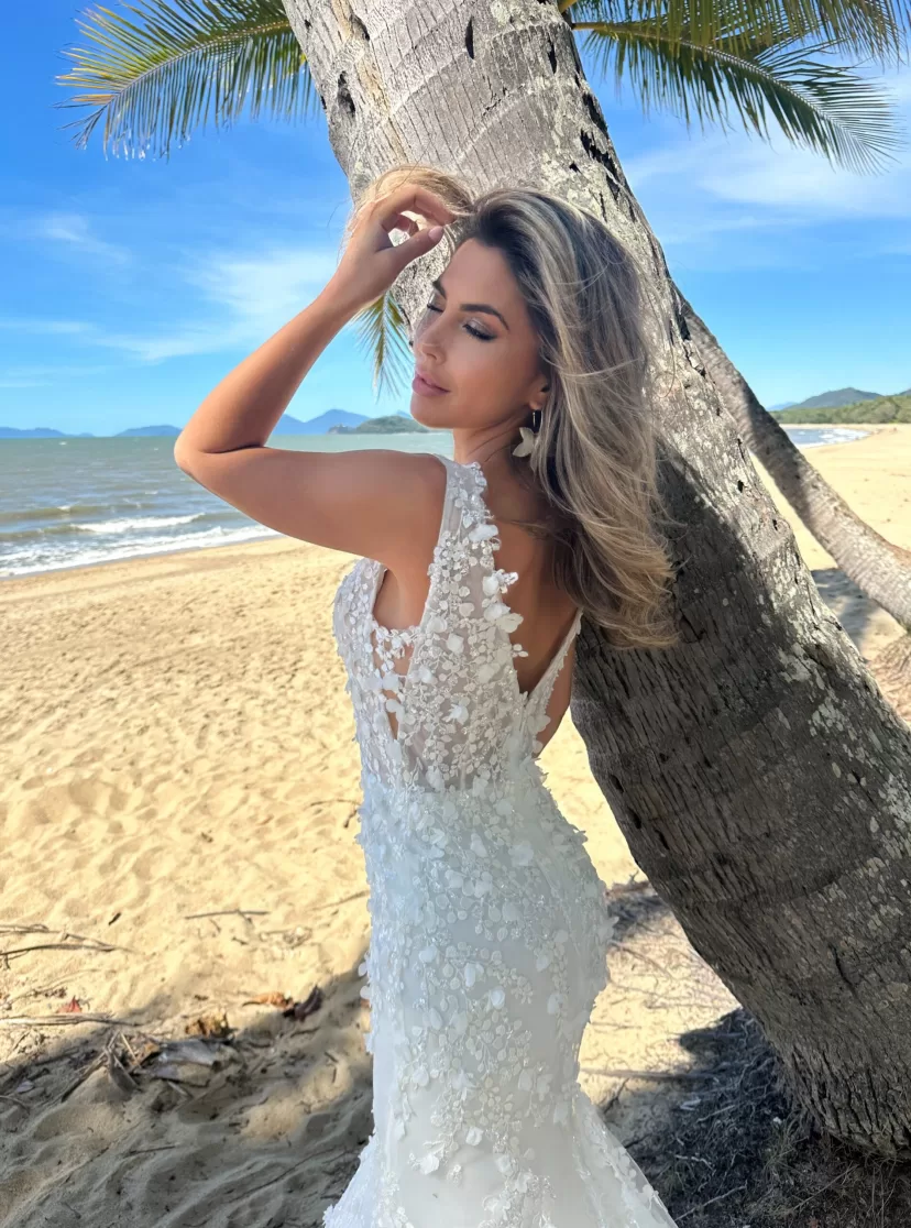 Tahiti - Kate Gubanyi hand-made wedding dresses
