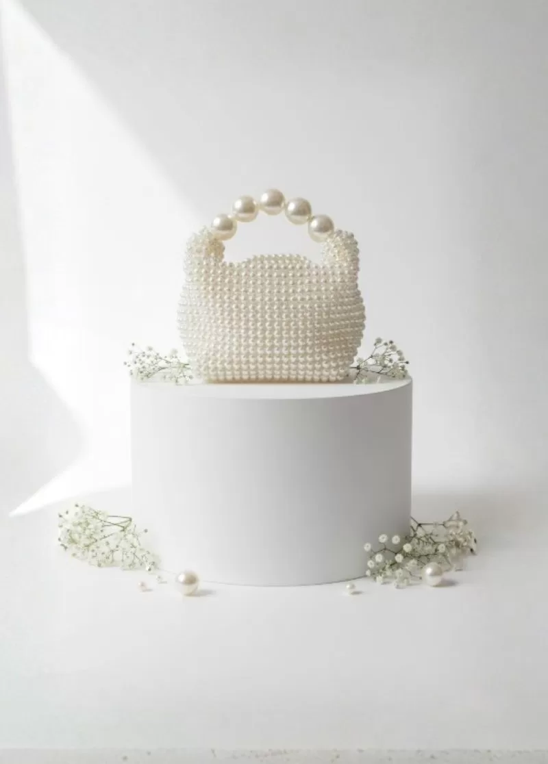 Pearl Bag - Kate Gubanyi hand-made wedding dresses