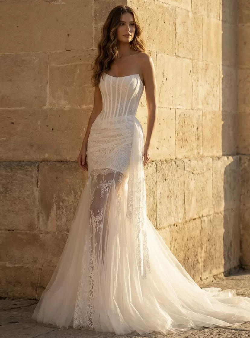 Bella Cami Skirt - Kate Gubanyi hand-made wedding dresses