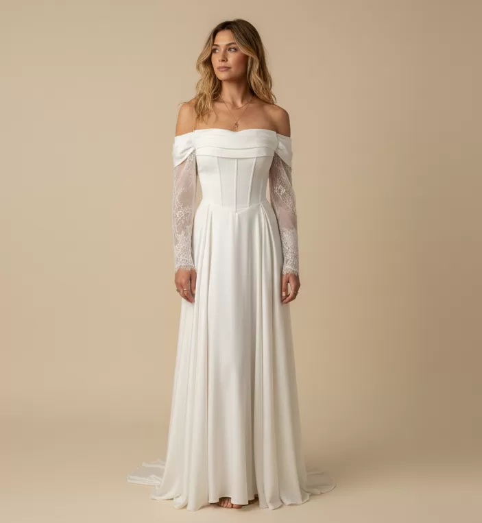 Genoa - Kate Gubanyi hand-made wedding dresses