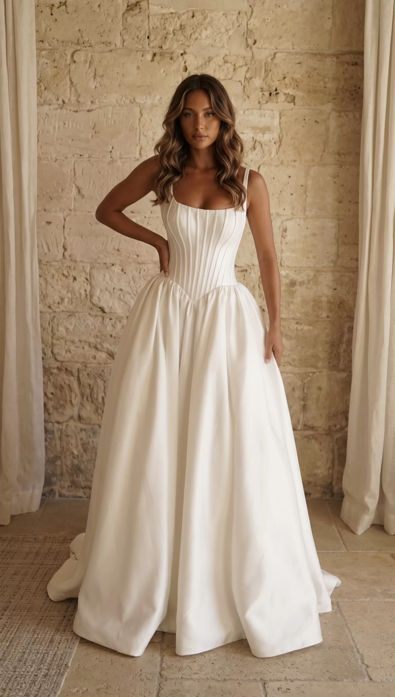 Aruba - Kate Gubanyi hand-made wedding dresses